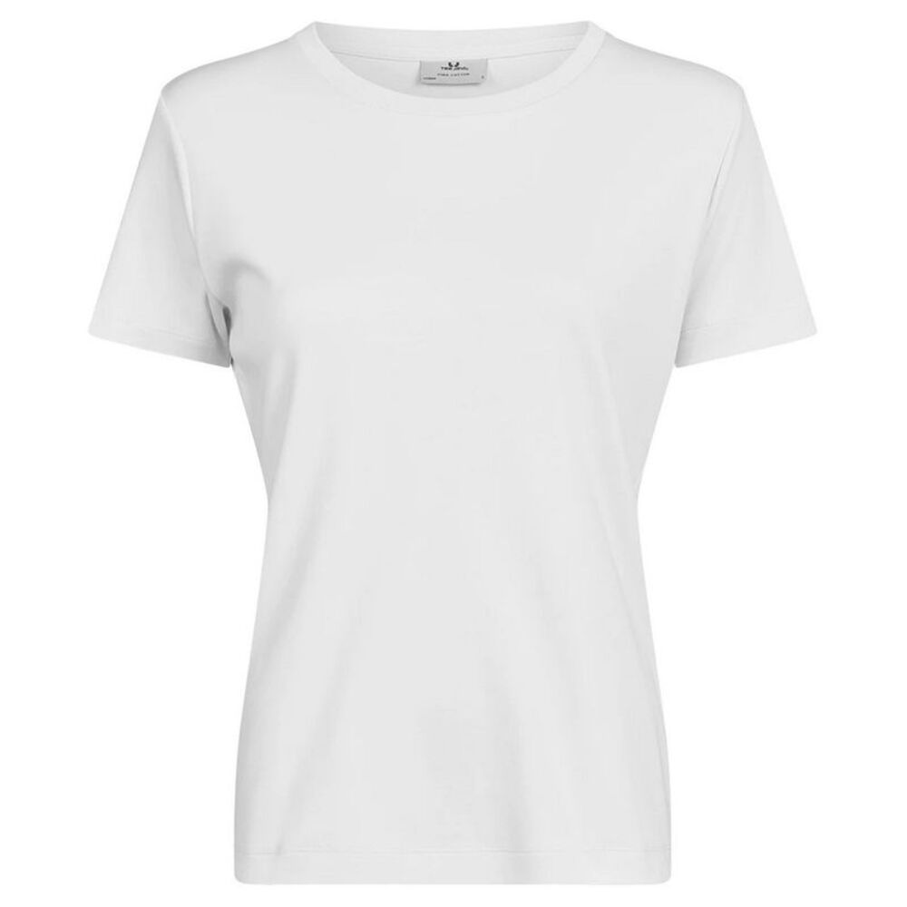 Tee Jays Womens/Ladies Pima Cotton T-Shirt / White